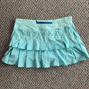 Ruffled Lululemon tennis skirt
